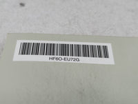 2017 Kia Cadenza Owners Manual Book Guide P/N:HF6O-EU72G OEM Used Auto Parts