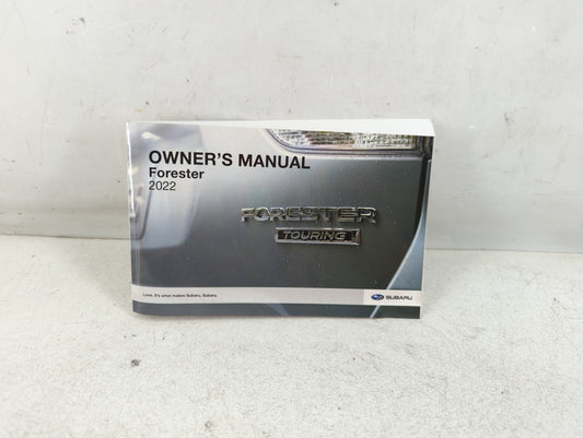 2022 Subaru Forester Owners Manual Book Guide P/N:A8310BE-A OEM Used Auto Parts