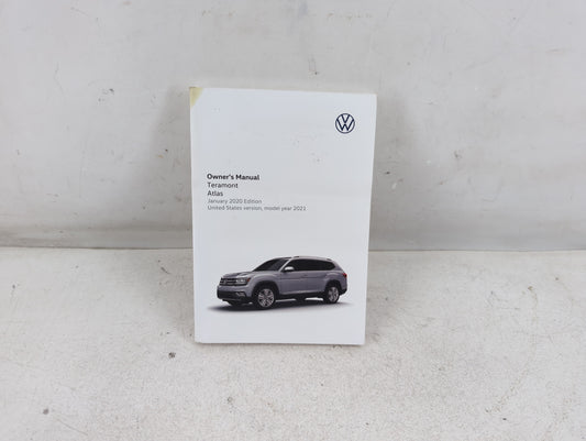 2021 Volkswagen Atlas Owners Manual Book Guide P/N:3CN012723SE OEM Used Auto Parts