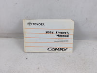 2004 Toyota Camry Owners Manual Book Guide P/N:01999-33616 OEM Used Auto Parts