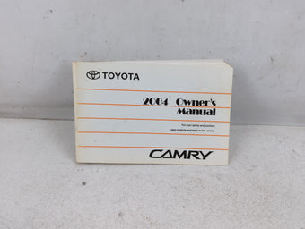 compare product 2004 Toyota Camry Owners Manual Book Guide P/N:01999-33616 OEM Used Auto Parts