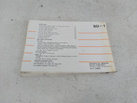 2004 Toyota Camry Owners Manual Book Guide P/N:01999-33616 OEM Used Auto Parts