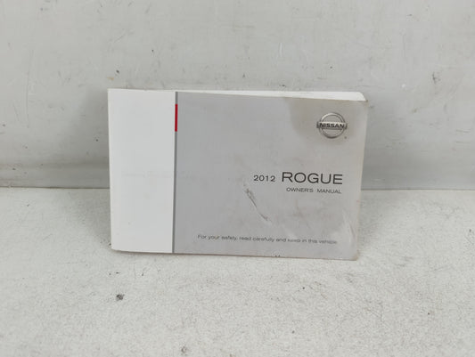 2012 Nissan Rogue Owners Manual Book Guide P/N:OM2E-0S35U0 OEM Used Auto Parts