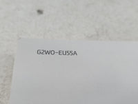 2016 Hyundai Santa Fe Owners Manual Book Guide P/N:G2W0-EU55A OEM Used Auto Parts