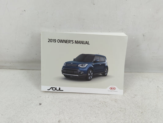 2019 Kia Soul Owners Manual Book Guide P/N:KB2O-EU8OC OEM Used Auto Parts