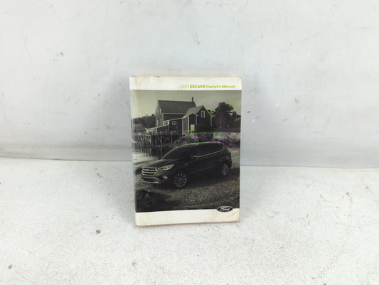 2017 Ford Escape Owners Manual Book Guide P/N:HJ5J 19A321 AB OEM Used Auto Parts