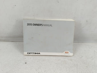 compare product 2015 Kia Optima Owners Manual Book Guide P/N:F4CO-EU4NF OEM Used Auto Parts