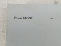 2015 Kia Optima Owners Manual Book Guide P/N:F4CO-EU4NF OEM Used Auto Parts