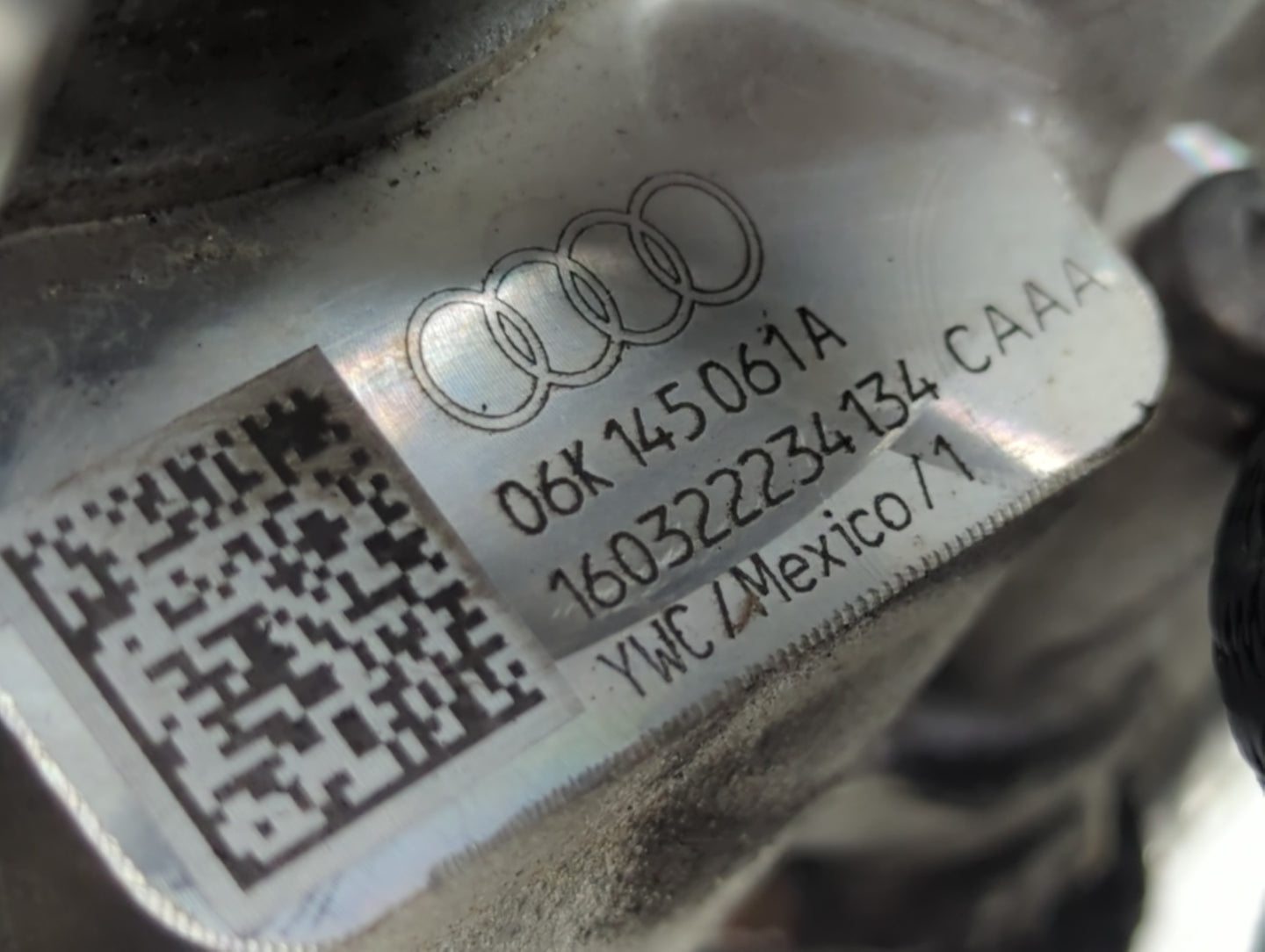 2020 Volkswagen Tiguan Turbocharger Exhaust Manifold With Turbo Charger - Oemusedautoparts1.com