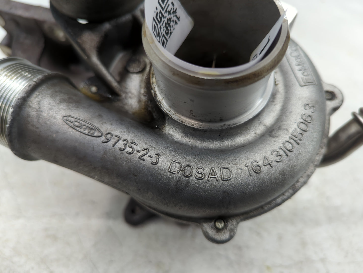 2014 Ford Fusion Turbocharger Turbo Charger Super Charger Supercharger - Oemusedautoparts1.com