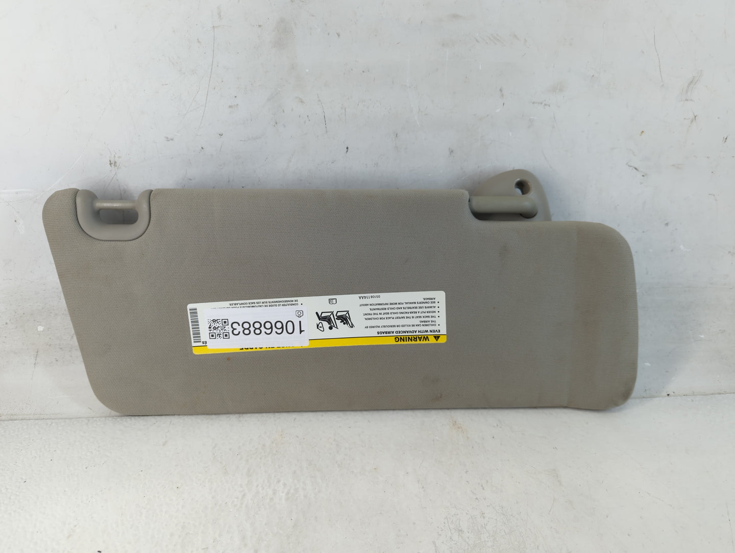 2013 Dodge Ram 1500 Sun Visor Shade Replacement Driver Left Mirror Fits Fits 2014 2015 2016 2017 2018 2019 2020 2021 2022 OEM Used Auto Parts - Oemusedautoparts1.com