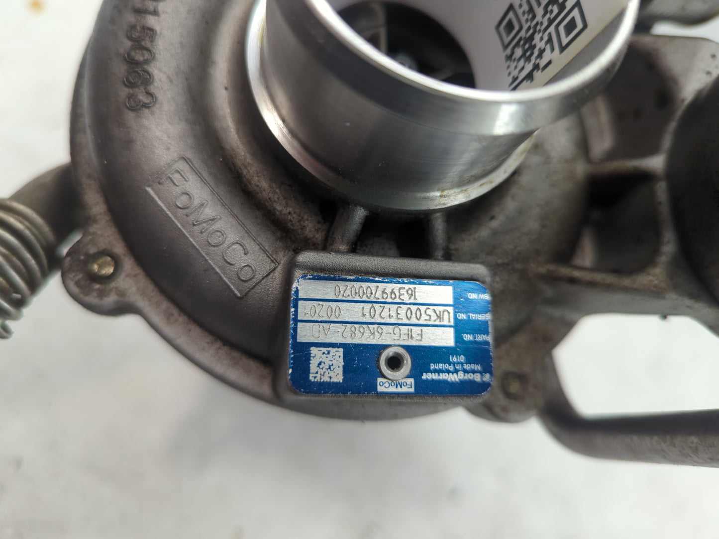 2017 Ford Escape Turbocharger Turbo Charger Super Charger Supercharger