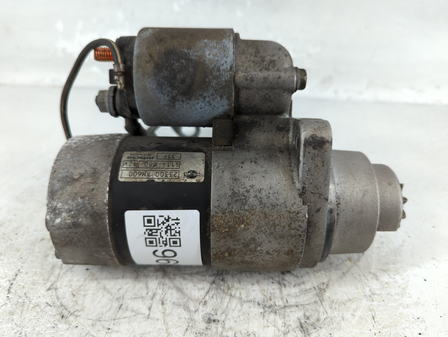 2003-2007 Infiniti G35 Car Starter Motor Solenoid OEM P/N:S114-880 23300 AM600 Fits Fits 2003 2004 2005 2006 2007 2008 OEM Used Auto Parts