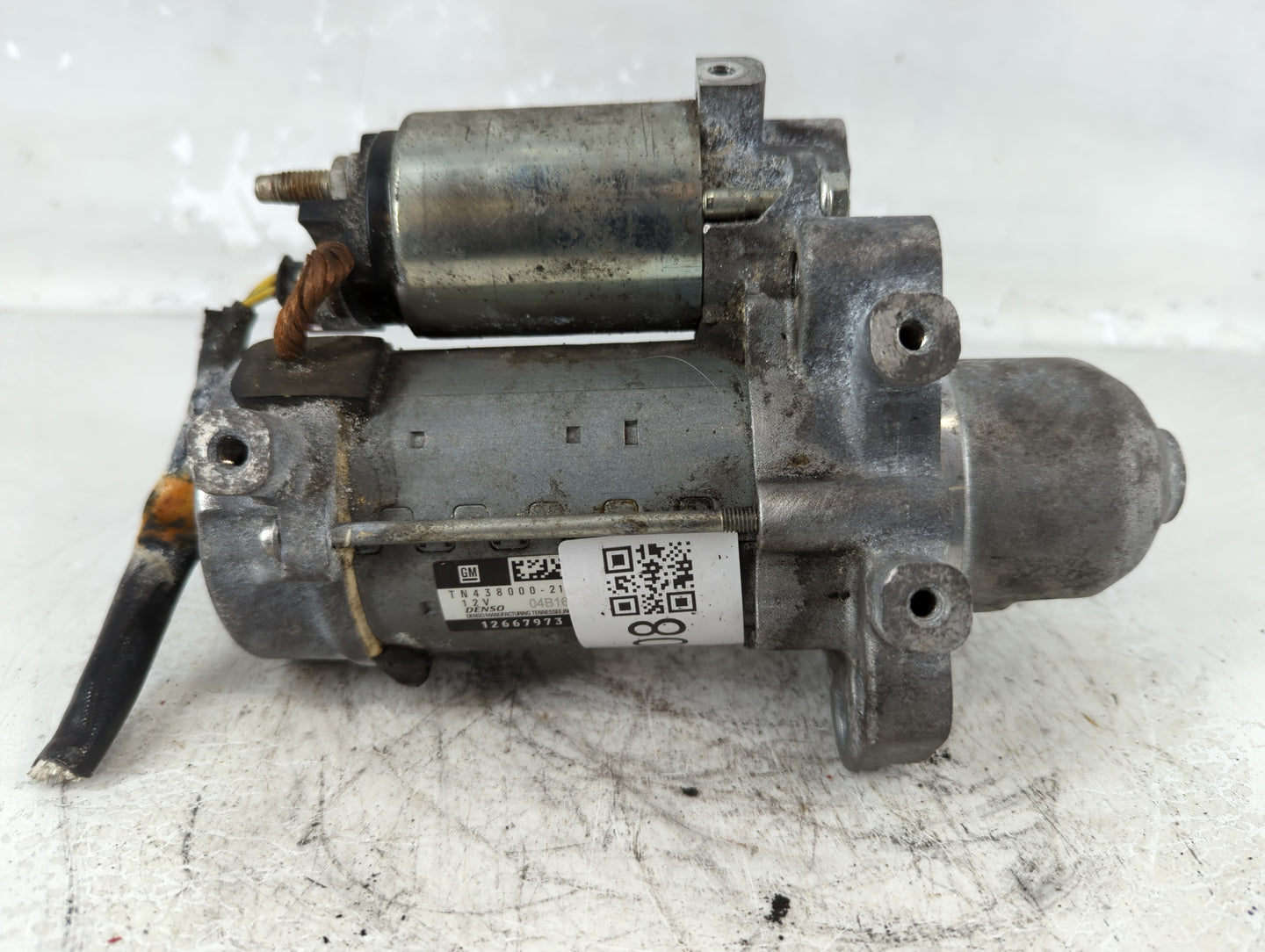 2018-2022 Chevrolet Traverse Car Starter Motor Solenoid OEM P/N:12667973 TN438000-2140 Fits OEM Used Auto Parts - Oemusedautoparts1.com
