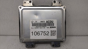 2017-2021 Chevrolet Trax PCM Engine Control Computer ECU ECM PCU OEM P/N:12679097 12670309 Fits Fits 2017 2018 2019 2020 2021 OEM Used Auto Parts