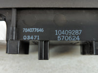 2002 Buick Rendezvous Window Wiper Endgate Release Switch