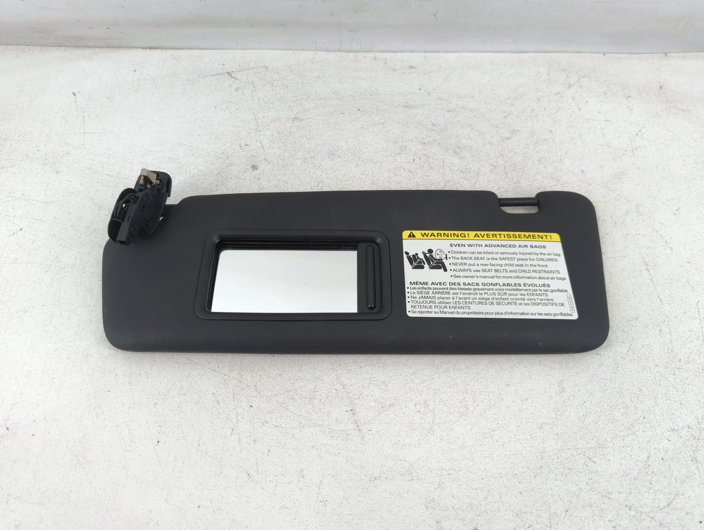 2014-2017 Audi A5 Sun Visor Shade Replacement Driver Left Mirror Fits Fits 2014 2015 2016 2017 OEM Used Auto Parts - Oemusedautoparts1.com