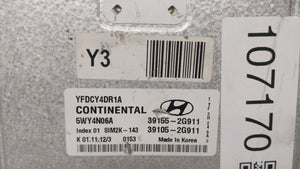 2011-2015 Hyundai Sonata PCM Engine Control Computer ECU ECM PCU OEM P/N:39155-2G911 39155-2G915 Fits OEM Used Auto Parts - Oemusedautoparts1.com 