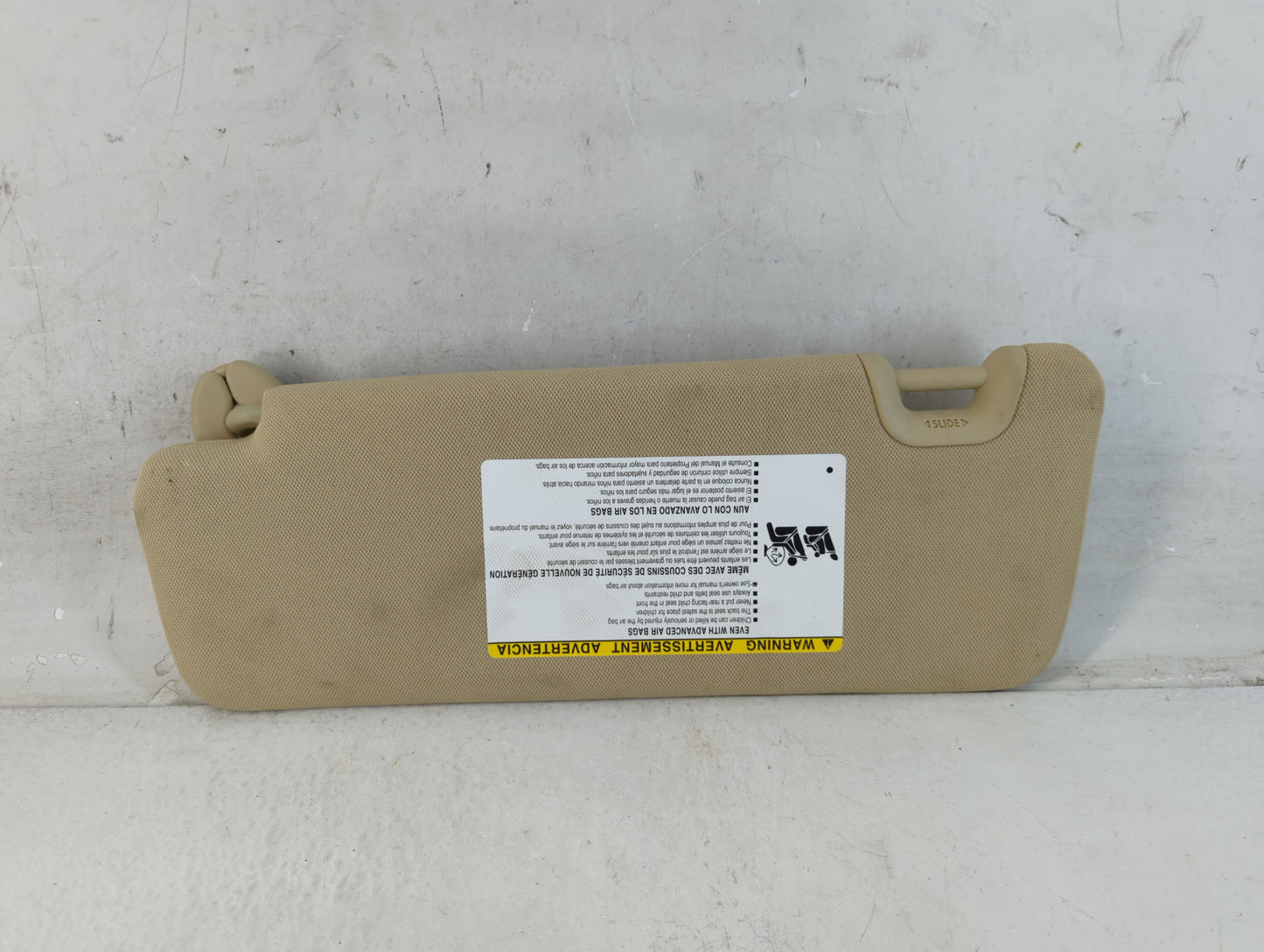 2014-2019 Toyota Highlander Sun Visor Shade Replacement Passenger Right Mirror Fits Fits 2014 2015 2016 2017 2018 2019 OEM Used Auto Parts