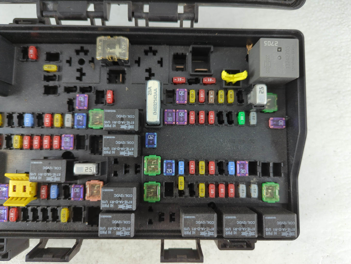 2017 Dodge Ram 1500 Fusebox Fuse Box Panel Relay Module P/N:P68322373AA Fits OEM Used Auto Parts