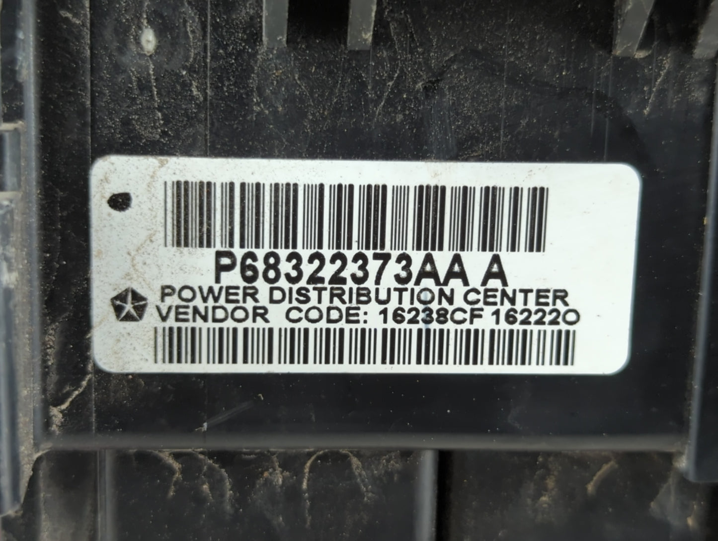 2017 Dodge Ram 1500 Fusebox Fuse Box Panel Relay Module P/N:P68322373AA Fits OEM Used Auto Parts