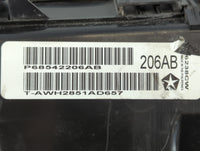 2021-2022 Dodge Challenger Fusebox Fuse Box Panel Relay Module P/N:P68542206AB Fits Fits 2021 2022 OEM Used Auto Parts
