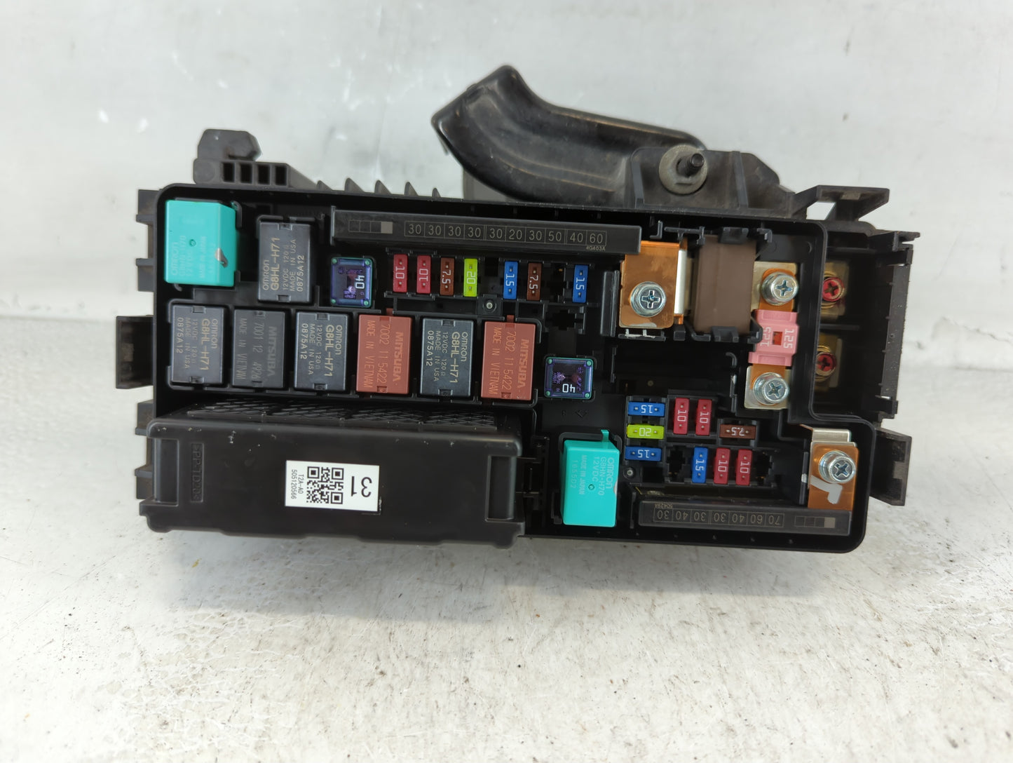 2013-2017 Honda Accord Fusebox Fuse Box Panel Relay Module P/N:03FA1227 Fits Fits 2013 2014 2015 2016 2017 OEM Used Auto Parts