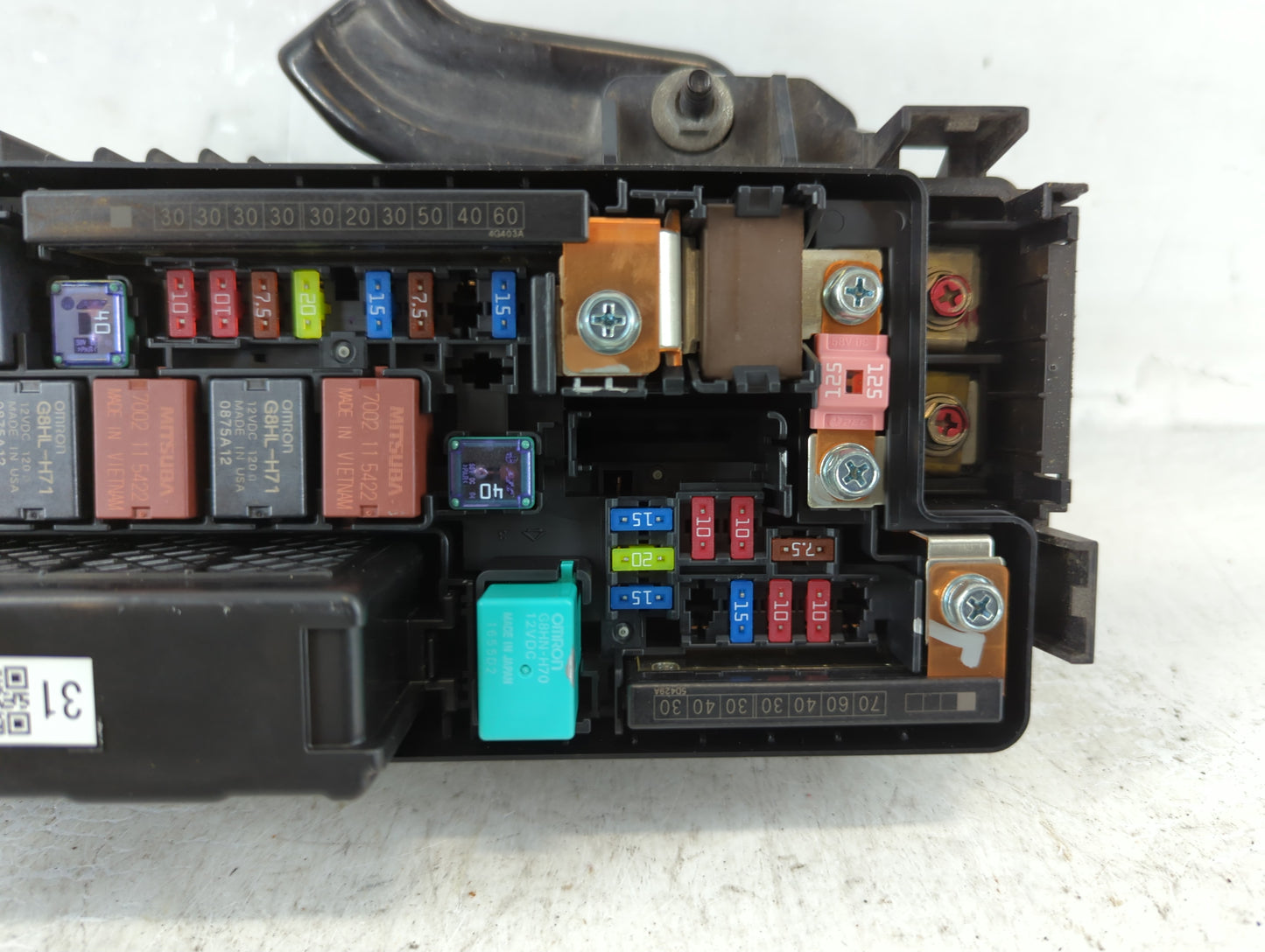 2013-2017 Honda Accord Fusebox Fuse Box Panel Relay Module P/N:03FA1227 Fits Fits 2013 2014 2015 2016 2017 OEM Used Auto Parts