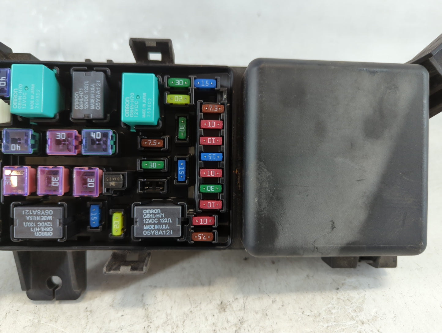 2005-2010 Honda Odyssey Fusebox Fuse Box Panel Relay Module Fits Fits 2005 2006 2007 2008 2009 2010 OEM Used Auto Parts