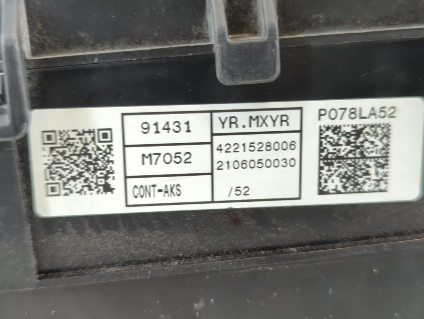 2021 Kia Forte Fusebox Fuse Box Panel Relay Module P/N:4220828012 P078LA52, 91431 M7052 Fits OEM Used Auto Parts