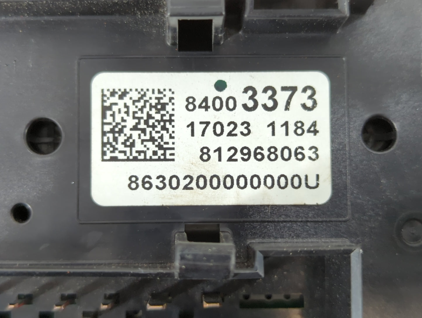 2017 Gmc Acadia Fusebox Fuse Box Panel Relay Module P/N:84003373 Fits OEM Used Auto Parts