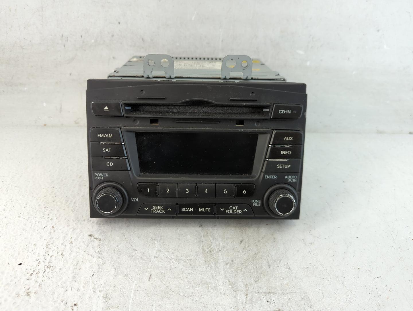 2011-2013 Kia Optima Radio AM FM Cd Player Receiver Replacement P/N:96170-2T651CA Fits Fits 2011 2012 2013 OEM Used Auto Parts - Oemusedautoparts1.com