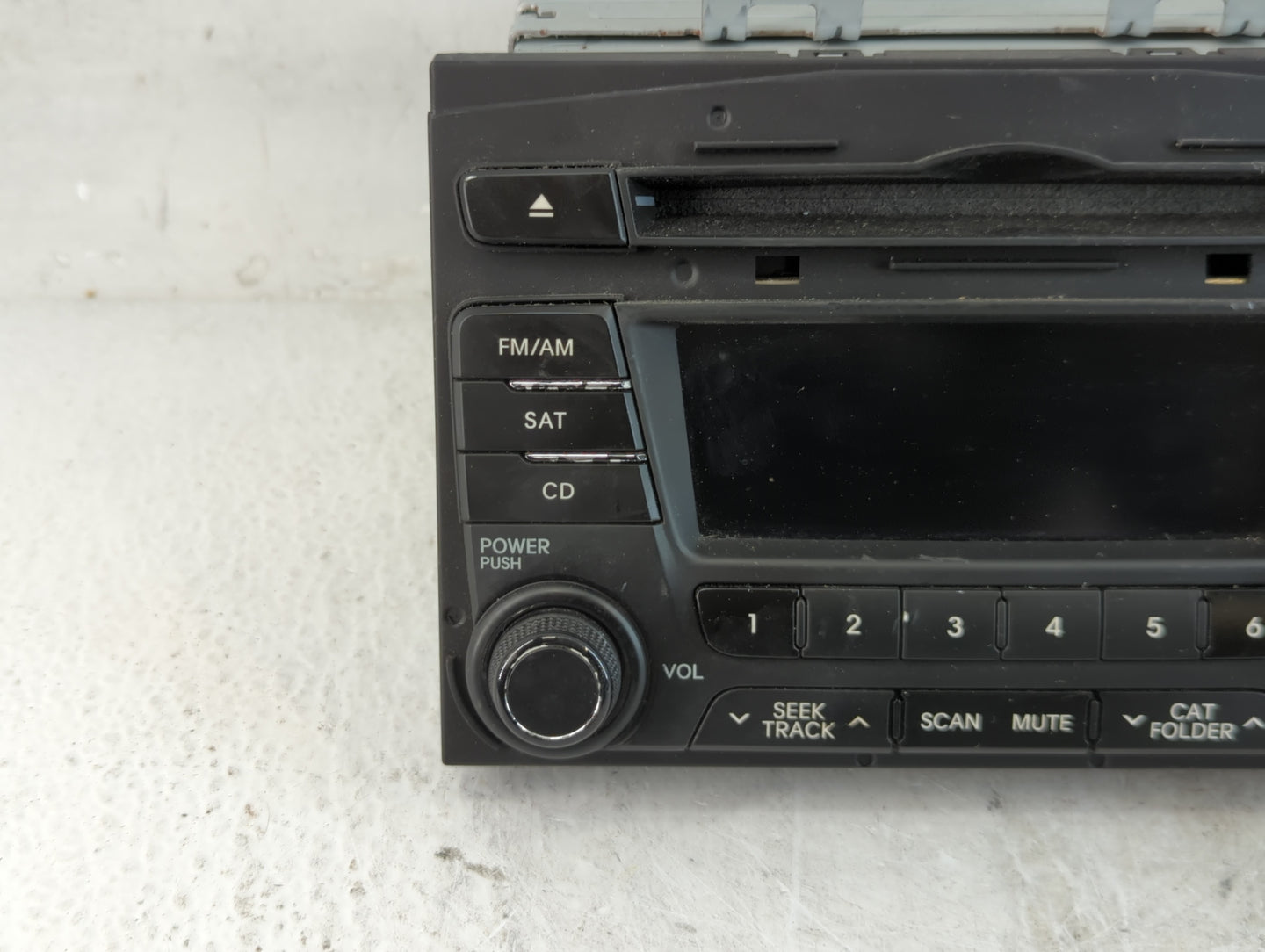 2011-2013 Kia Optima Radio AM FM Cd Player Receiver Replacement P/N:96170-2T651CA Fits Fits 2011 2012 2013 OEM Used Auto Parts - Oemusedautoparts1.com