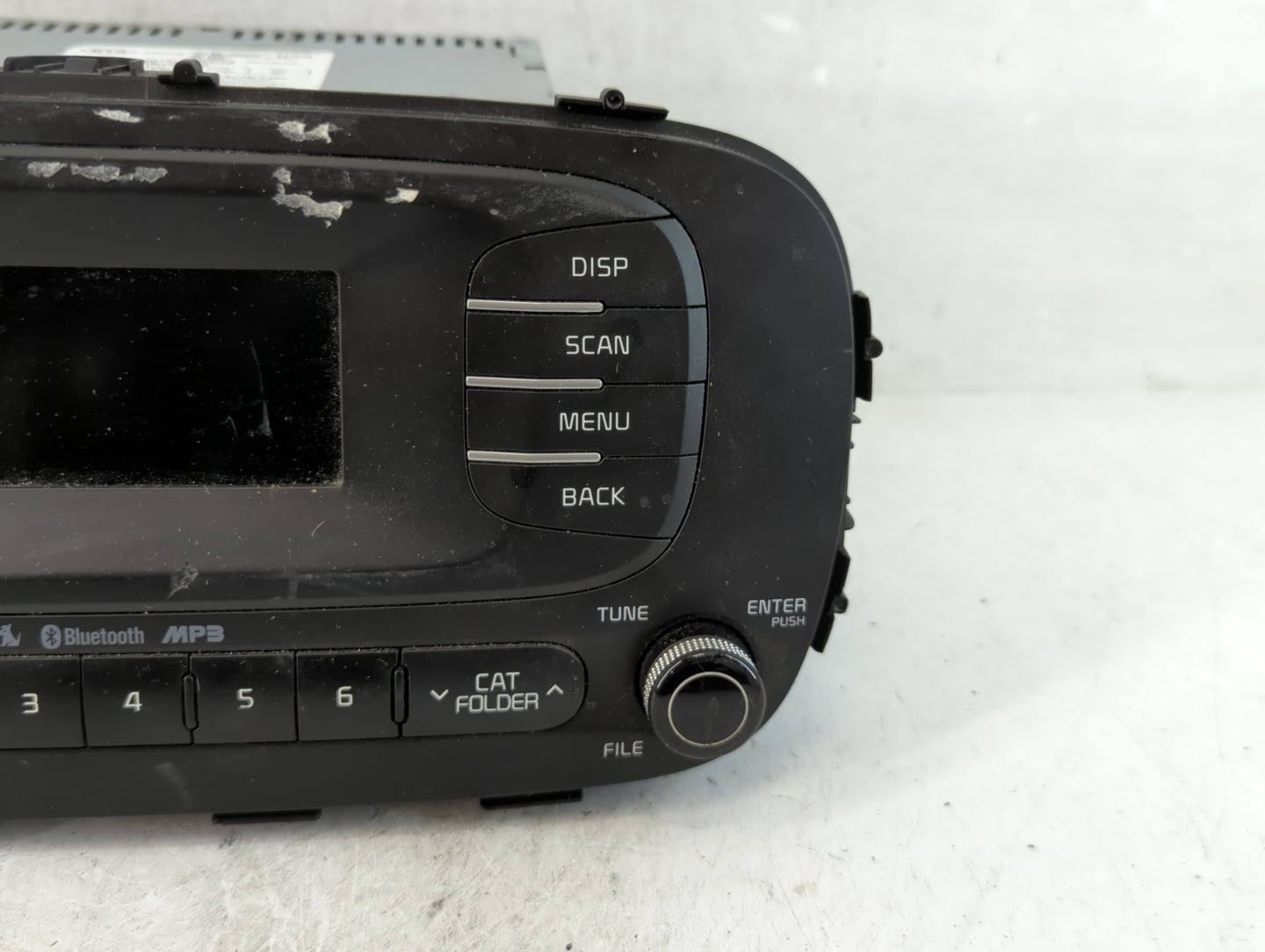 2014-2016 Kia Soul Radio AM FM Cd Player Receiver Replacement P/N:96170-B2090CA Fits Fits 2014 2015 2016 OEM Used Auto Parts - Oemusedautoparts1.com