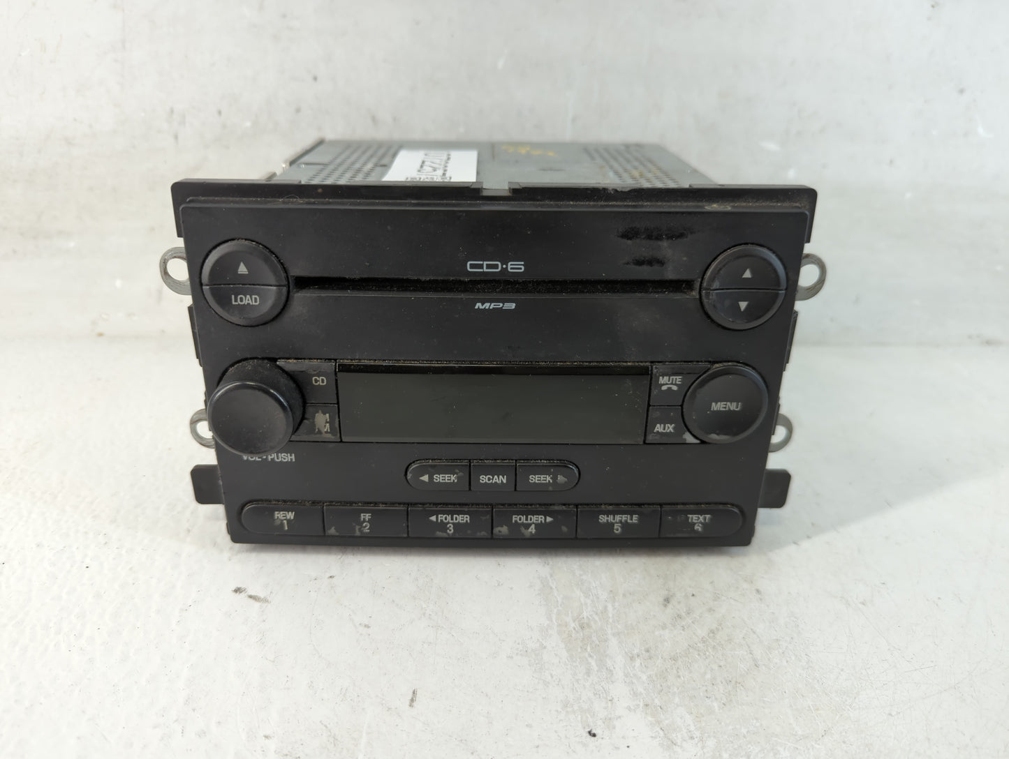 2005 Ford Freestyle Radio AM FM Cd Player Receiver Replacement P/N:5F9T-18C815-GB Fits OEM Used Auto Parts - Oemusedautoparts1.com