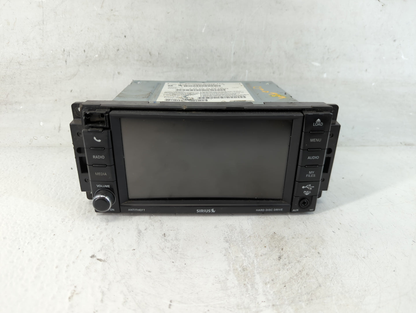 2017 Dodge Caravan Radio AM FM Cd Player Receiver Replacement P/N:P68282485AD Fits Fits 2012 2013 2014 2015 2016 2018 2019 2020 OEM Used Auto Parts - Oemusedautoparts1.com
