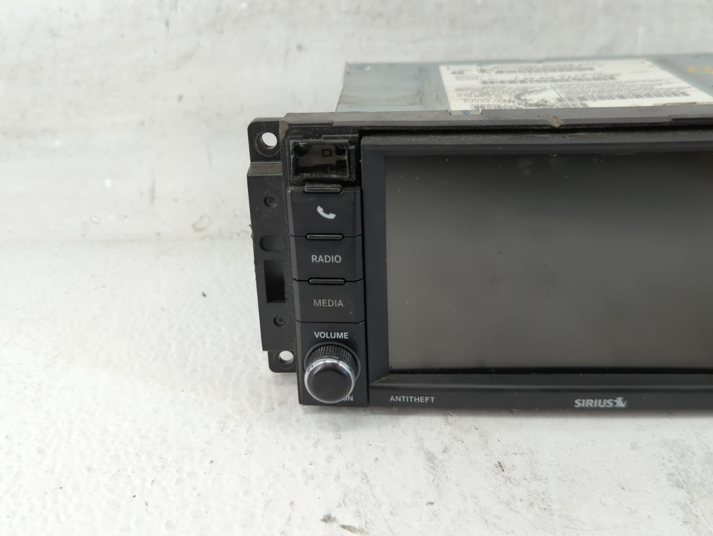 2017 Dodge Caravan Radio AM FM Cd Player Receiver Replacement P/N:P68282485AD Fits Fits 2012 2013 2014 2015 2016 2018 2019 2020 OEM Used Auto Parts - Oemusedautoparts1.com