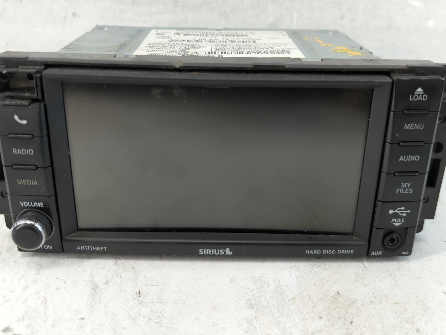 2017 Dodge Caravan Radio AM FM Cd Player Receiver Replacement P/N:P68282485AD Fits Fits 2012 2013 2014 2015 2016 2018 2019 2020 OEM Used Auto Parts - Oemusedautoparts1.com