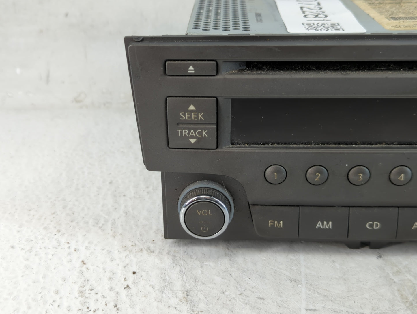 2013-2014 Nissan Sentra Radio AM FM Cd Player Receiver Replacement P/N:28185 3RA2A Fits Fits 2013 2014 OEM Used Auto Parts - Oemusedautoparts1.com