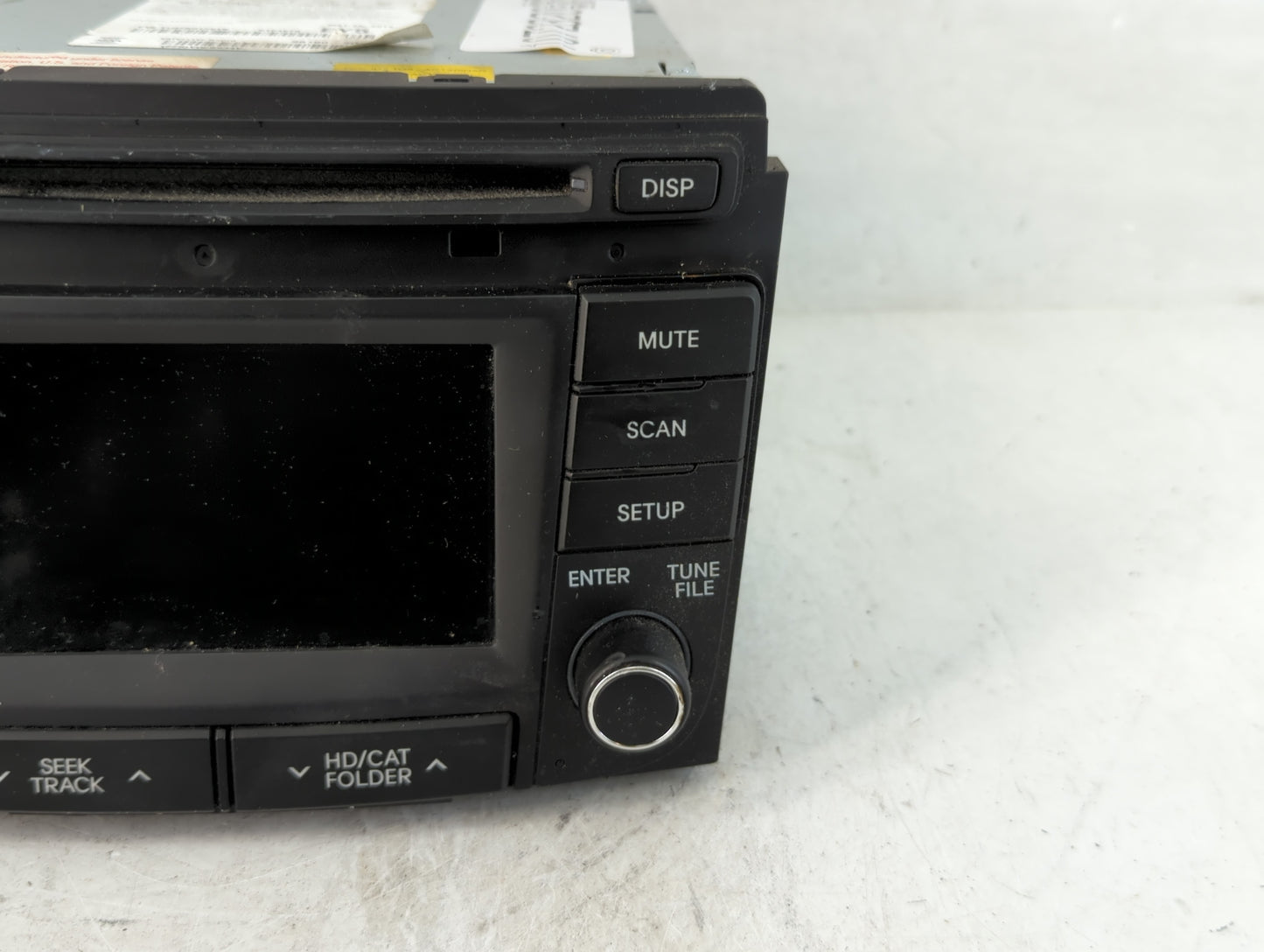 2014-2015 Hyundai Sonata Radio AM FM Cd Player Receiver Replacement P/N:96180-3Q8004X Fits Fits 2014 2015 OEM Used Auto Parts - Oemusedautoparts1.com