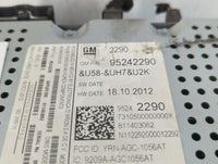 2013 Chevrolet Sonic Radio AM FM Cd Player Receiver Replacement P/N:95315734 95242290 Fits OEM Used Auto Parts - Oemusedautoparts1.com