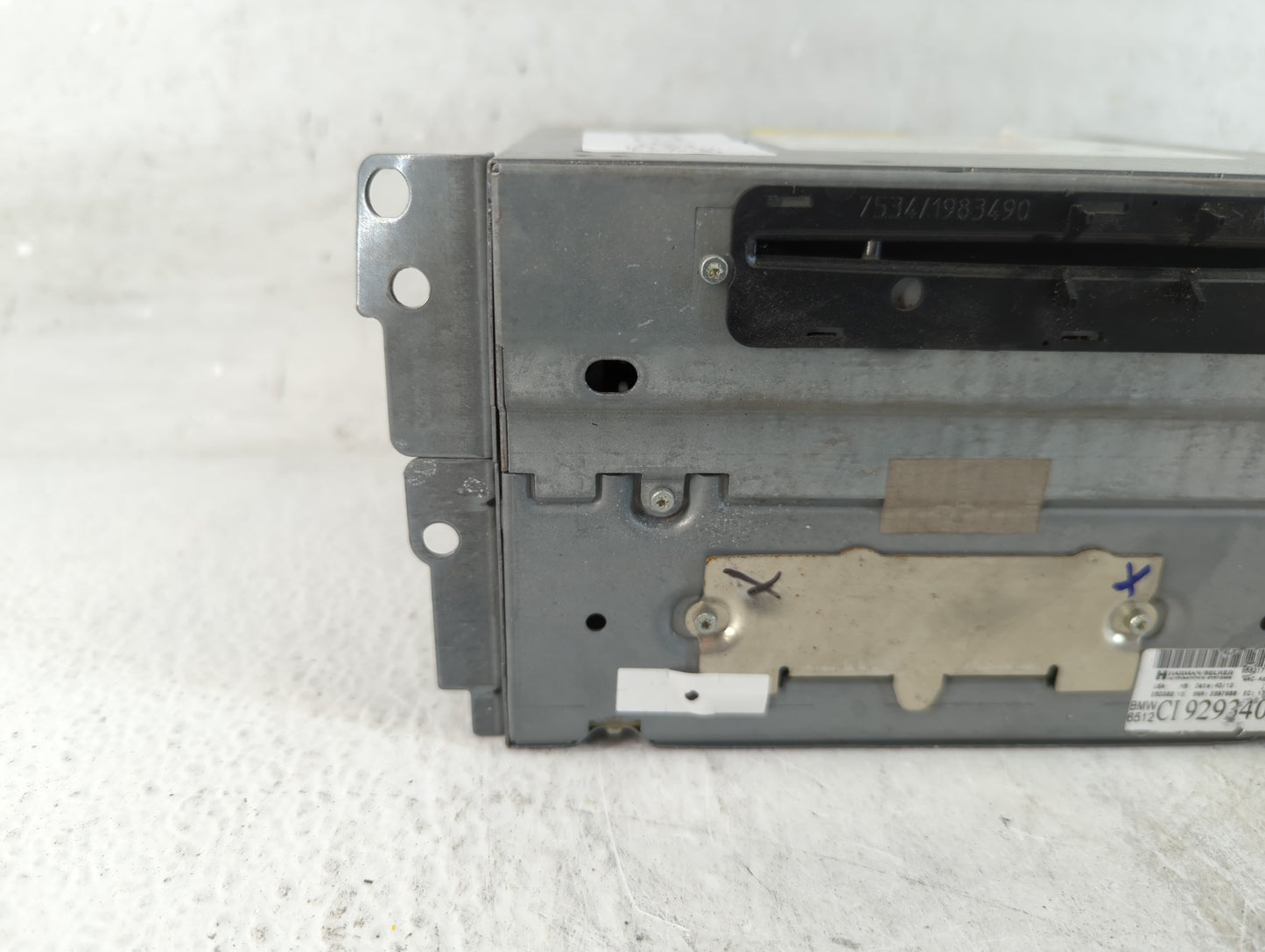 2013-2017 Bmw X3 Radio AM FM Cd Player Receiver Replacement P/N:CI 929340501 Fits Fits 2013 2014 2015 2016 2017 OEM Used Auto Parts - Oemusedautoparts1.com