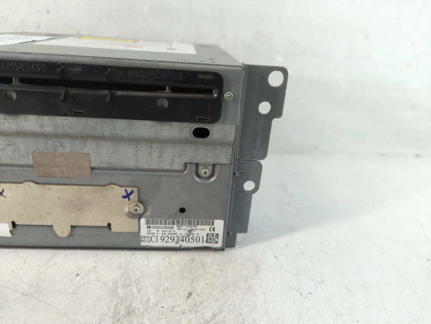 2013-2017 Bmw X3 Radio AM FM Cd Player Receiver Replacement P/N:CI 929340501 Fits Fits 2013 2014 2015 2016 2017 OEM Used Auto Parts - Oemusedautoparts1.com