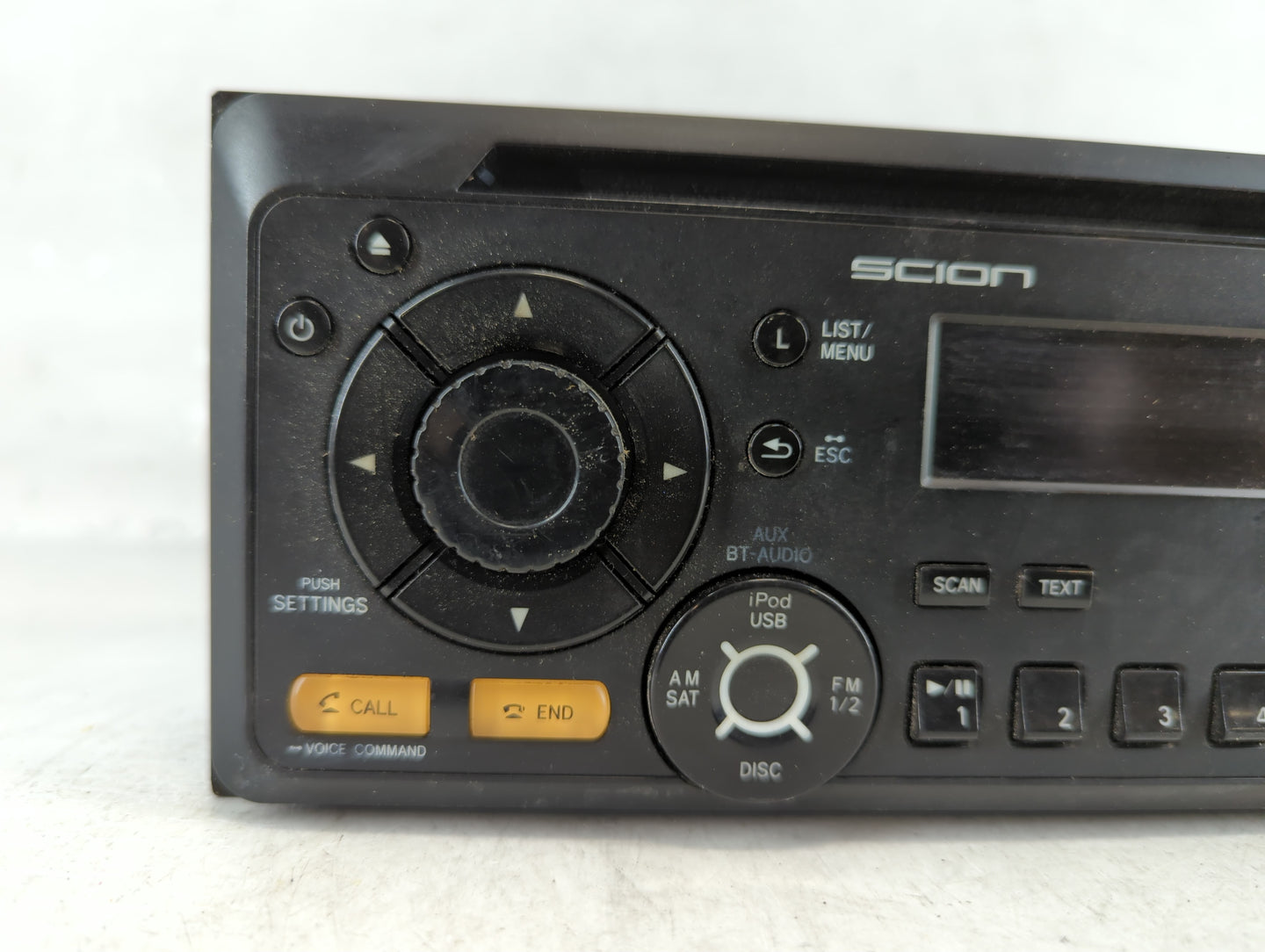2013-2015 Scion Fr-S Radio AM FM Cd Player Receiver Replacement P/N:PT546-00130 Fits Fits 2012 2013 2014 2015 2016 OEM Used Auto Parts - Oemusedautoparts1.com