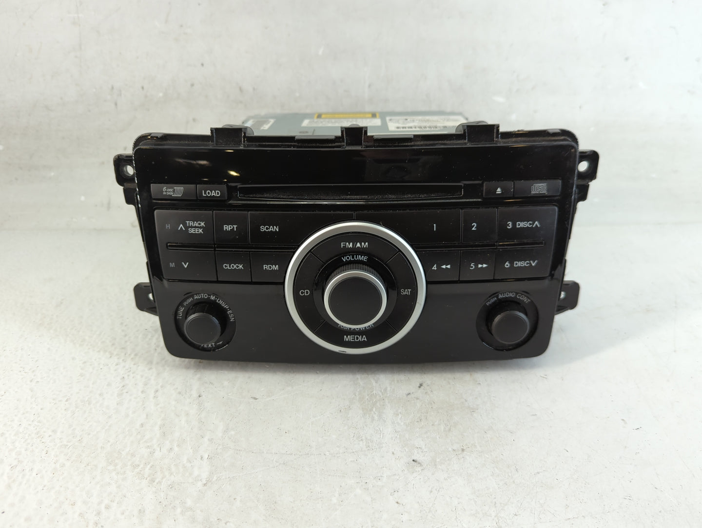 2008 Mazda Cx-9 Radio AM FM Cd Player Receiver Replacement P/N:TD76 66 ARX 14797337 Fits OEM Used Auto Parts - Oemusedautoparts1.com