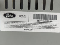 2010-2012 Ford Fusion Radio AM FM Cd Player Receiver Replacement P/N:BE5T-19C157-AB Fits Fits 2010 2011 2012 OEM Used Auto Parts - Oemusedautoparts1.com