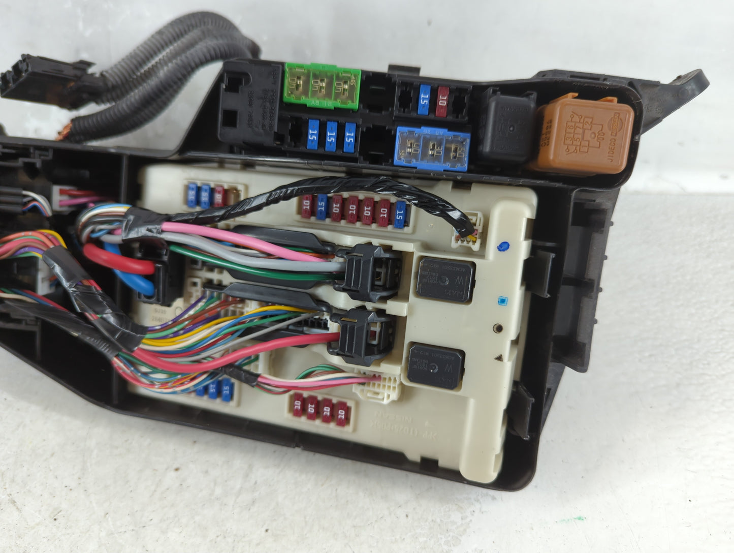 2008-2010 Nissan Altima Fusebox Fuse Box Panel Relay Module P/N:284B71AA1A Fits Fits 2008 2009 2010 OEM Used Auto Parts - Oemusedautoparts1.com
