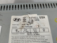 2011 Hyundai Sonata Sonata Radio AM FM Cd Player Receiver Replacement P/N:96180-3Q0014X Fits OEM Used Auto Parts - Oemusedautoparts1.com