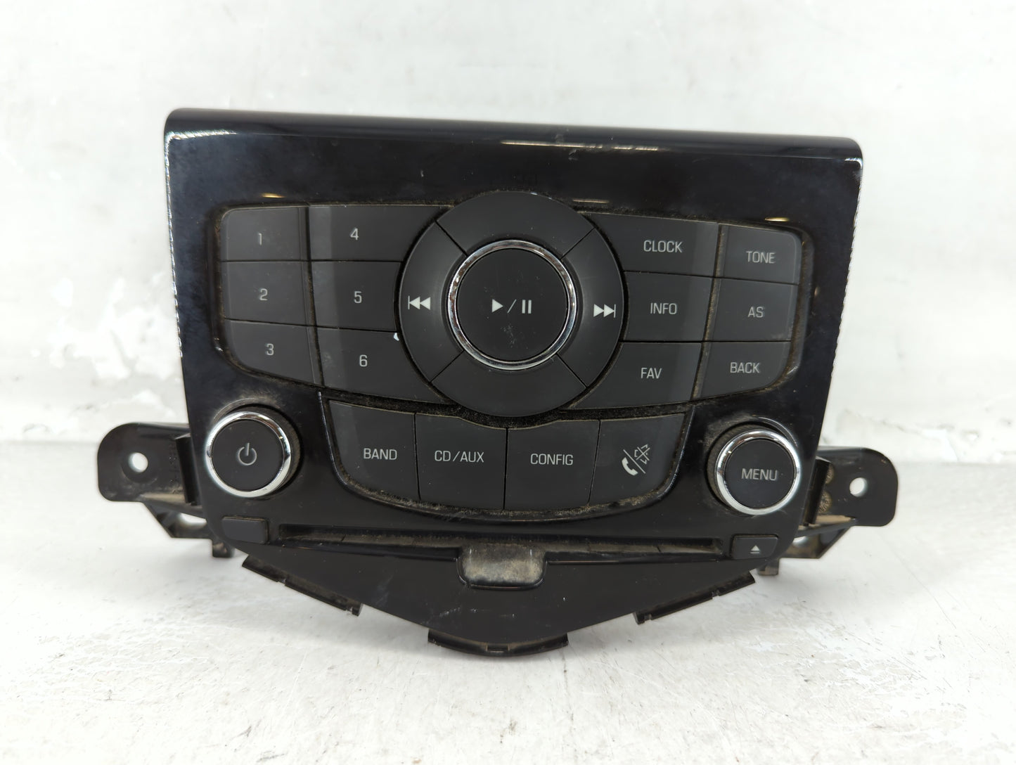 2011 Chevrolet Cruze Radio AM FM Cd Player Receiver Replacement P/N:94563269 Fits OEM Used Auto Parts - Oemusedautoparts1.com