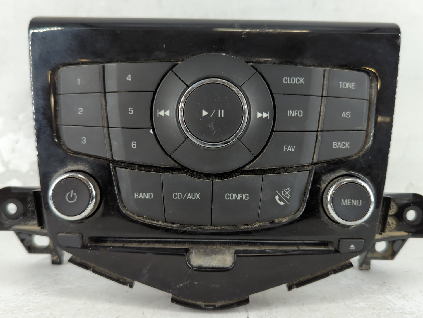 2011 Chevrolet Cruze Radio AM FM Cd Player Receiver Replacement P/N:94563269 Fits OEM Used Auto Parts - Oemusedautoparts1.com